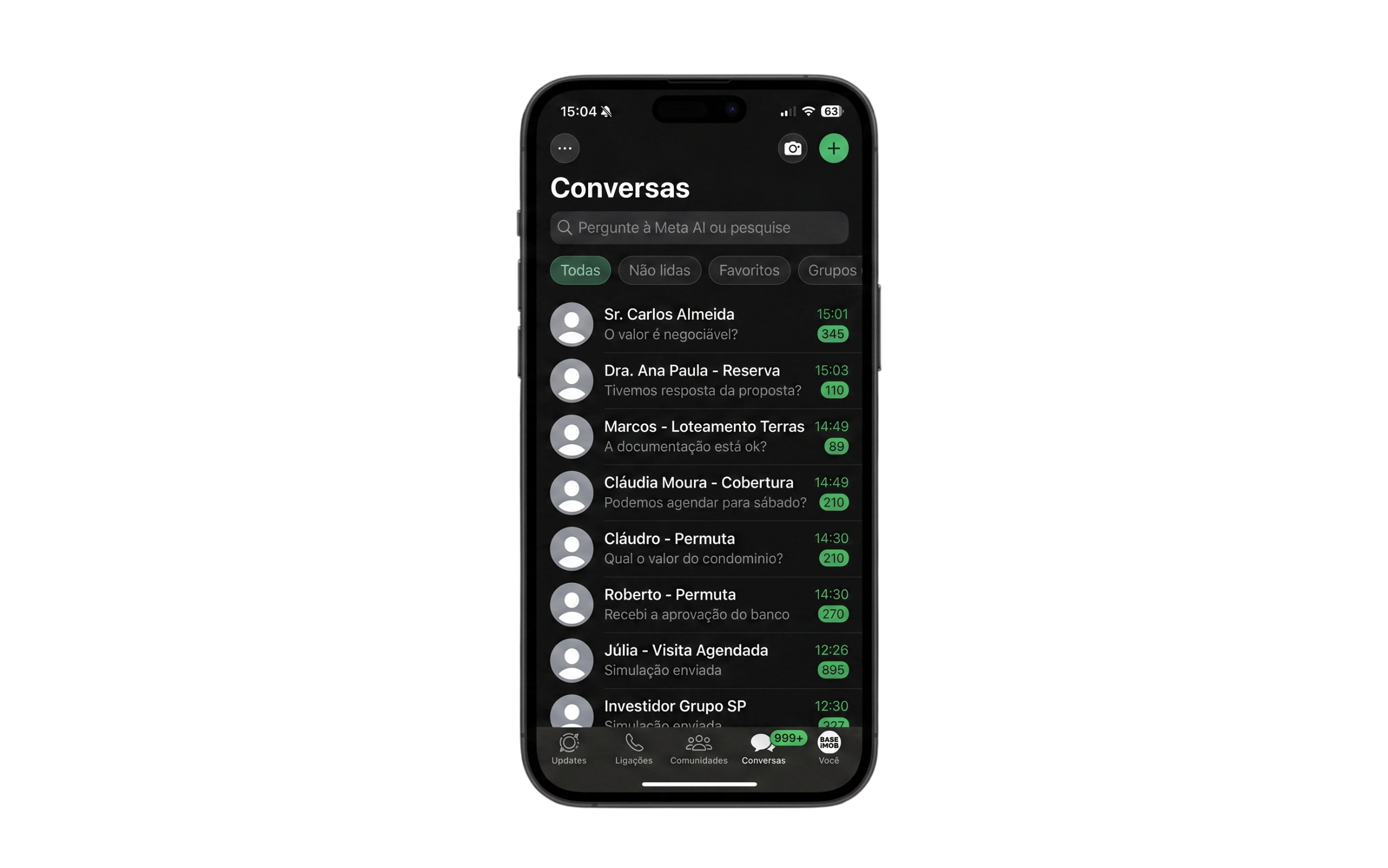 WhatsApp Sobrecarregado
