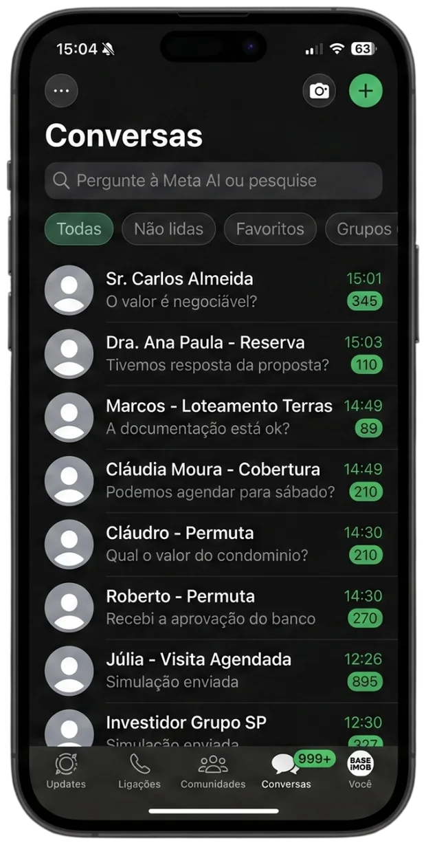 WhatsApp Sobrecarregado